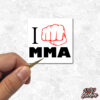 I love MMA Sticker