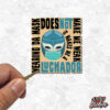 Lucha Mask sticker