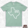 Custom Texas 214 Mint Shirt