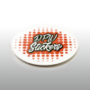 Custom Oval Stickers by DFW Stickers